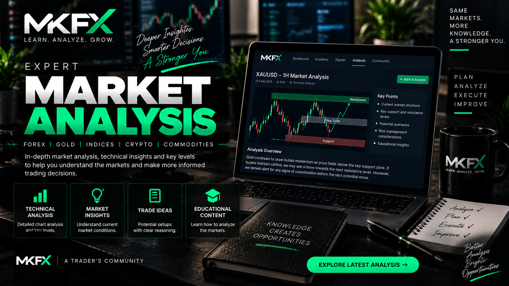 Introducing MKFX Market Analysis: Understand the Markets with Deeper Insights