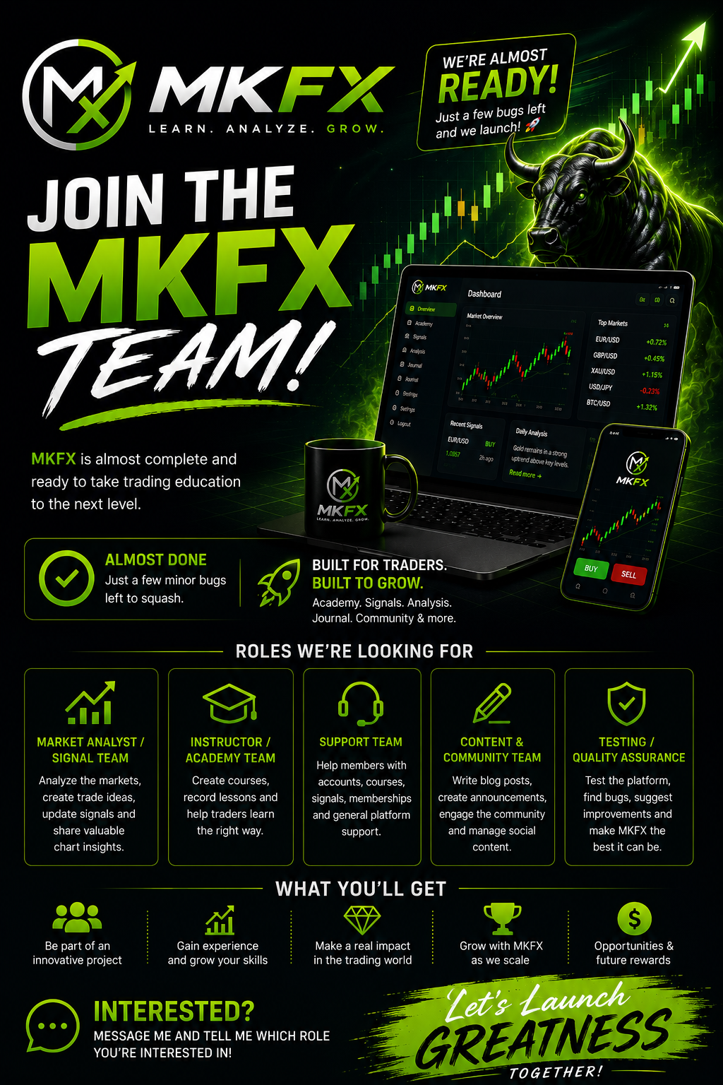 Join the MKFX Team – We're Building Something Big
